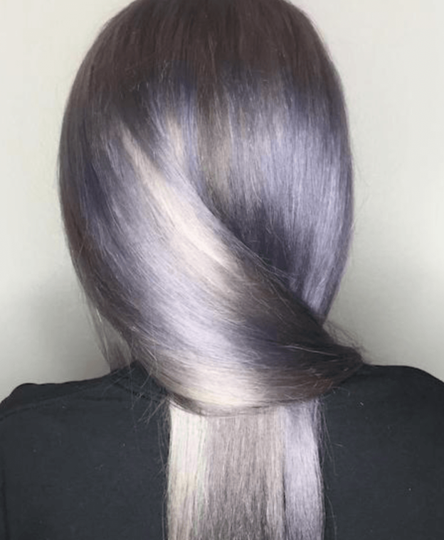 winter colour lift lilac grey
